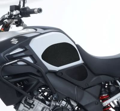 NAKLEJKA NA BAK TANKPAD ANTYPOŚLIZGOWY 4 CZĘŚCI RG RACING SUZUKI V-STROM 1000 02-14 BLACK 1