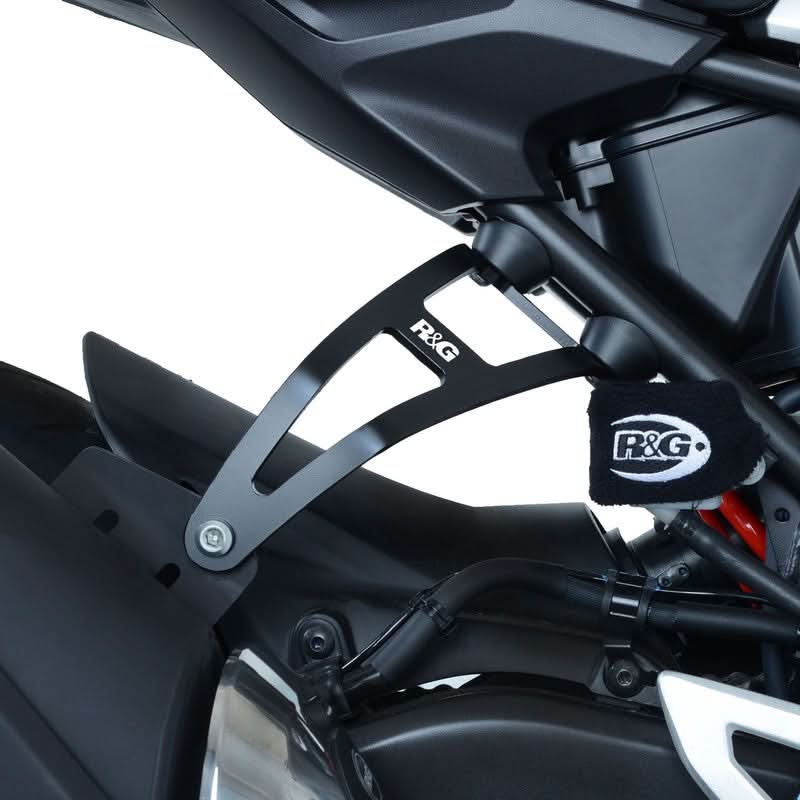 MOCOWANIE WYDECHU + ZAŚLEPKA PODNÓŻKA RG RACING HONDA CB300R 18- BLACK 1