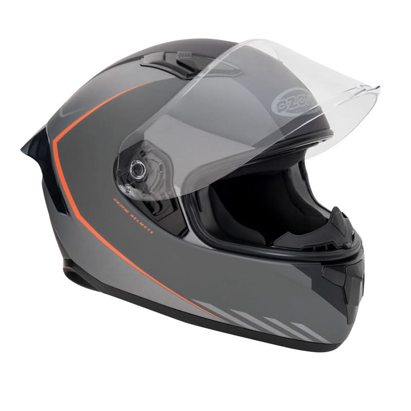 Kask Ozone Sprint Stripe Matte Black/Grey/Fluo Red 3 241730_ZAL618172.jpg