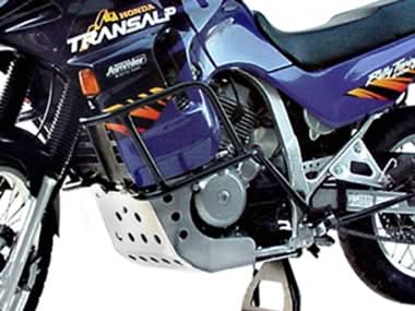 OSŁONA SILNIKA PŁYTA POD SILNIK SW-MOTECH HONDA XL 600 V TRANSALP (87-99) SILVER 1