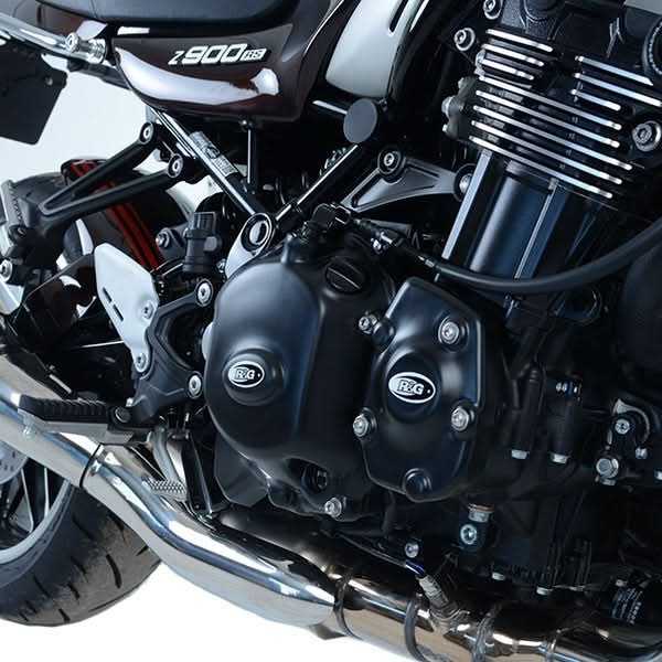 OSŁONA SILNIKA RG RACING KAWASAKI Z900RS, PRAWA STRONA OSŁONA SPRZĘGŁA BLACK 1