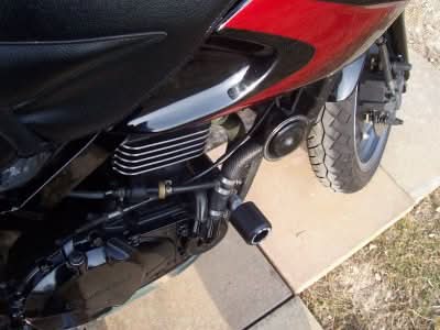 CRASHPADY CLASSIC RG RACING KAWASAKI GPZ 500 BLACK 1