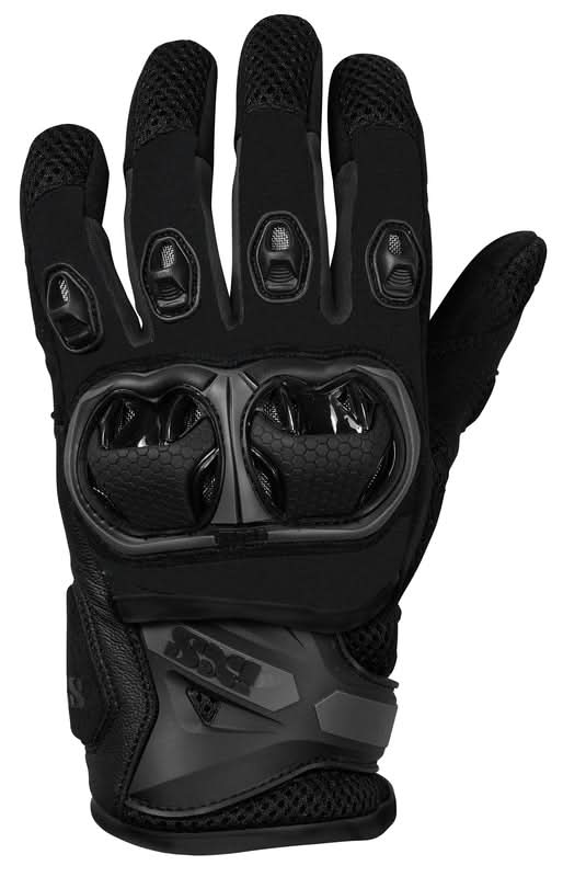 Motocyklowe Rękawice Skórzano-Tekstylne iXS Montevideo Air S Black 1 180967_ZAL296732.jpg