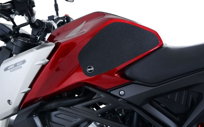 NAKLEJKA NA BAK TANKPAD ANTYPOŚLIZGOWY 2 CZĘŚCI RG RACING HONDA CB125R 18- CLEAR 1