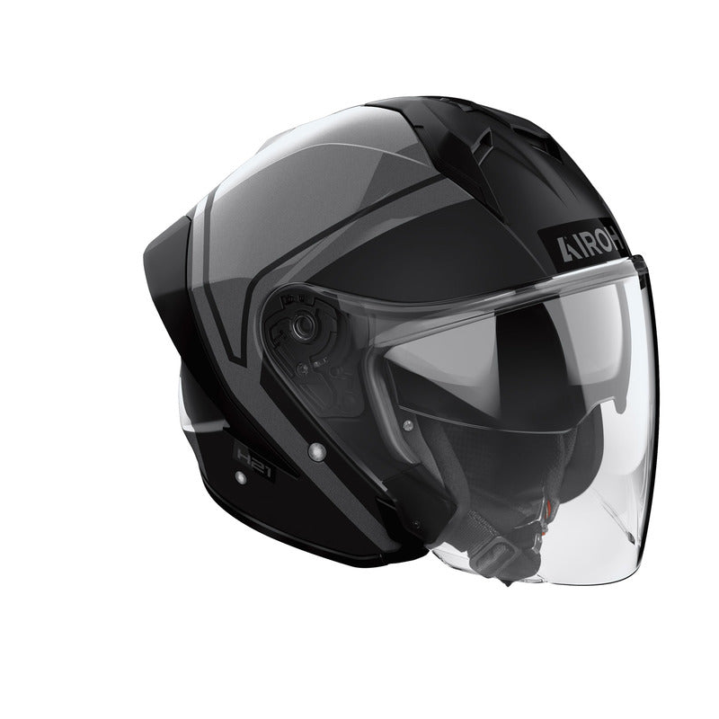 KASK MOTOCYKLOWY AIROH H21 SQUARE MATT GLOSS 3XL 1