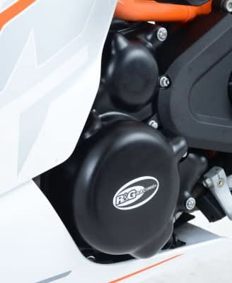 ZESTAW OSŁON SILNIKA RG RACING KTM RC125/200, 125 DUKE 16, 200 DUKE 16- (2 CZĘŚCI) BLACK 1