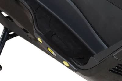 SLIDERY PODESTU DO SKUTERA RG RACING SUZUKI BURGMAN 400 BLACK 1