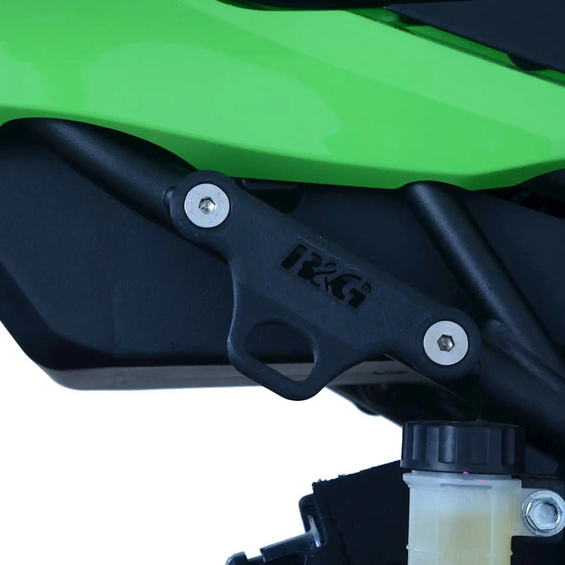 UCHWYTY NA PASY TRANSPORTOWE RG RACING, 2 SZT KAWASAKI ZX-25R 20- BLACK 1