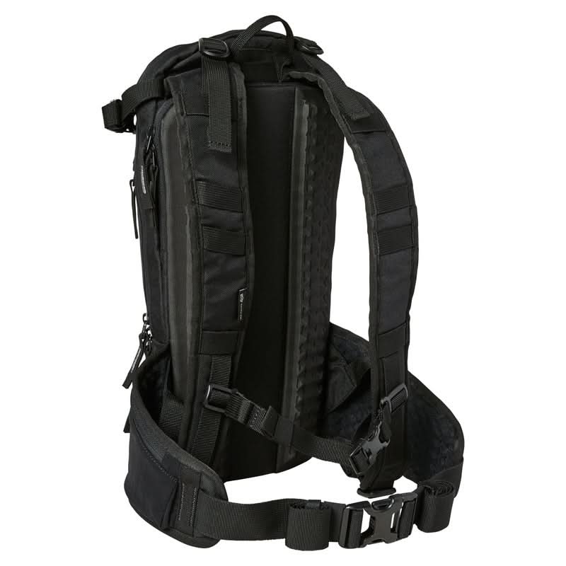PLECAK FOX UTILITY 10L HYDRATION PACK MD BLACK OS 3
