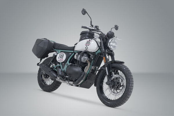 ZESTAW KUFRA BOCZNEGO URBAN ABS I STELAŻA SW-MOTECH 1X 16,5 L. ROYAL ENFIELD BEAR 650 (23-) 3
