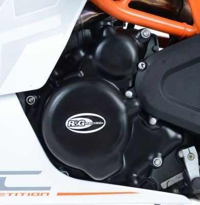 OSŁONA SILNIKA RG RACING KTM 390 DUKE UP TO 15/RC 390 UP TO 15, LEWA STRONA BLACK 13