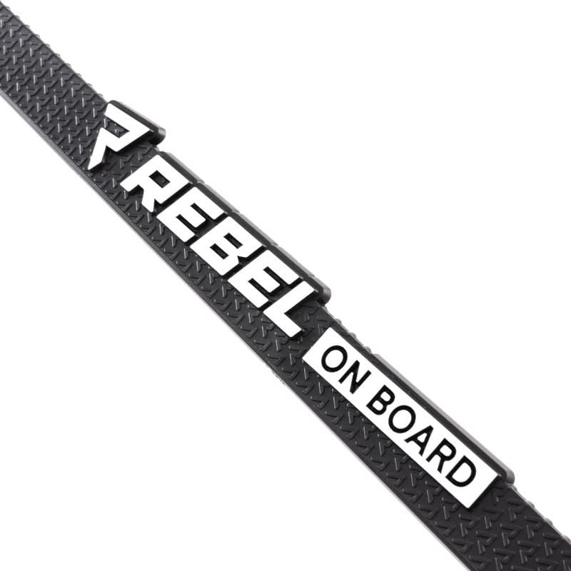 RAMKI NA REJESTRACJĘ SAMOCHODOWĄ REBELHORN REBEL ON BOARD BLACK 2 SZT 5