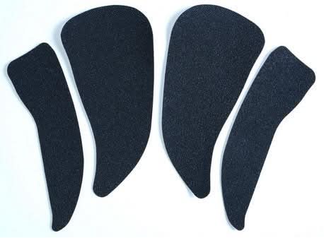 NAKLEJKA NA BAK TANKPAD ANTYPOŚLIZGOWY 4 CZĘŚCI RG RACING KAWASAKI Z1000 (10-13) BLACK 1