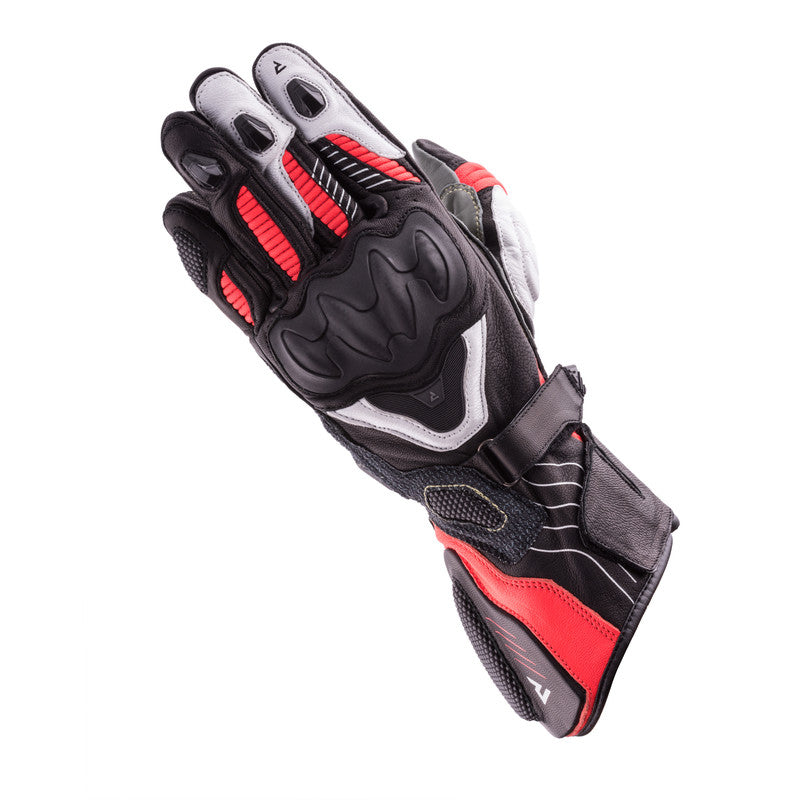 Rękawice motocyklowe damskie Rebelhorn Rebel Black White Flo Red 3 200943_ZAL618038.jpg
