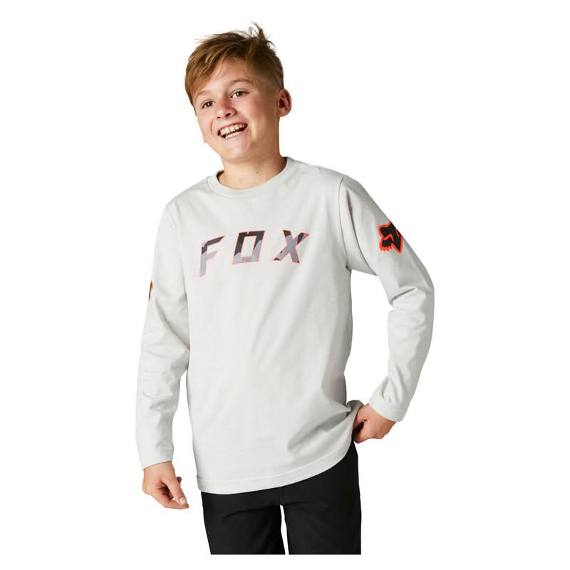 Koszulka z Długim Rękawem Fox Junior Bnkr Light Grey 1 230942_ZAL450400.jpg