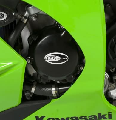 ZESTAW OSŁON SILNIKA RG RACING KAWASAKI ZX10 11-16 (3 CZĘŚCI) BLACK 1