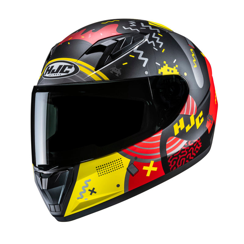 Kask motocyklowy Junior HJC Y10 Mika Black Yellow 1 355219_ZAL829527.jpg