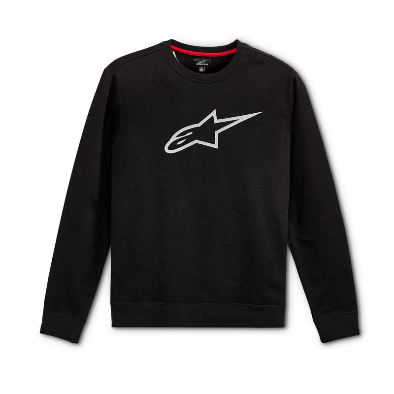 Bluza Alpinestars Ageless Crew Fleece Black/Grey 1 259933_ZAL600037.jpg