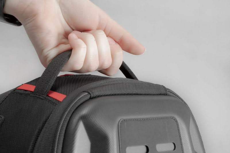 TORBA NA ZBIORNIK TANKBAG SW-MOTECH PRO DAYPACK MOCOWANIE NA MAGNES BLACK GREY 6-9L 7