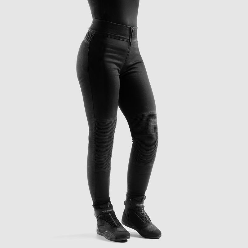Legginsy Motocyklowe Damskie Rebelhorn Chica Black 10 348102_ZAL850634.jpg