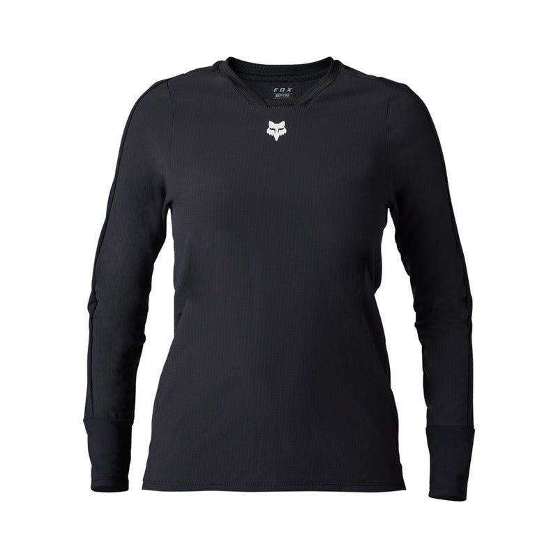 Koszulka Rowerowa Z Długim Rękawem Damska Fox Defend Thermal Black 13 309489_ZAL820235.jpg