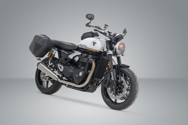 ZESTAW KUFRA BOCZNEGO URBAN ABS I STELAŻA SW-MOTECH 2X 16.5 L. TRIUMPH SPEED TWIN 1200 (18-) 3