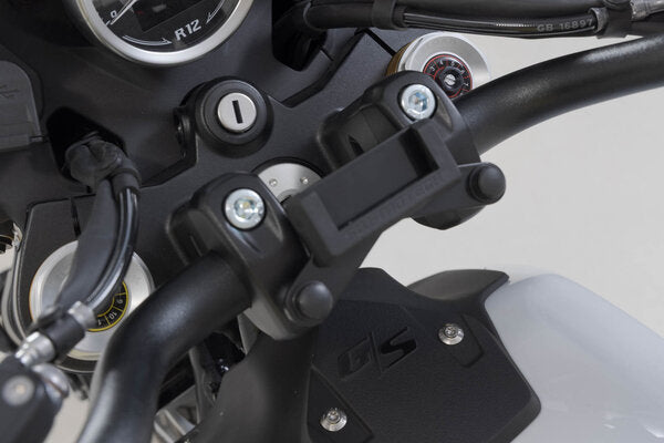 ZESTAW PODWYŻSZAJĄCY KIEROWNICĘ SW-MOTECH H=20 MM. BMW R 12 G/S (25-) SILVER 5