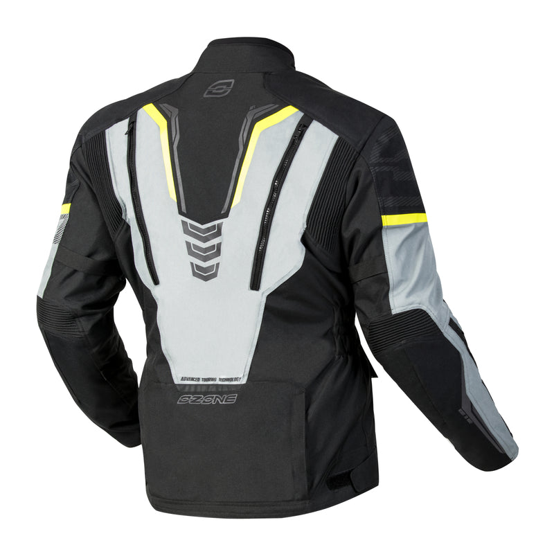 Kurtka Motocyklowa Tekstylna Ozone Tour 3 Black Grey Fluo Yellow 3 234619_ZAL589236.jpg