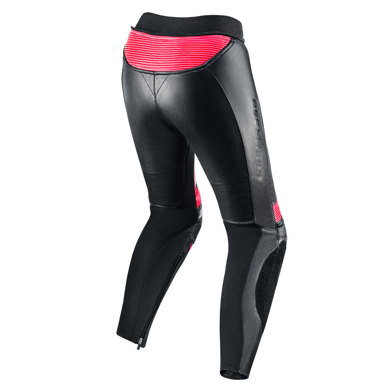 Spodnie motocyklowe skórzane damskie Rebelhorn Rebel Black Pink 3 176197_ZAL389158.jpg