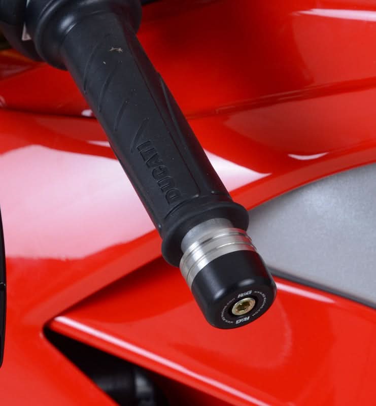 KOŃCÓWKI KIEROWNICY RG RACING DUCATI V4(S) PANIGALE, PANIGALE V4R 19- BLACK 1