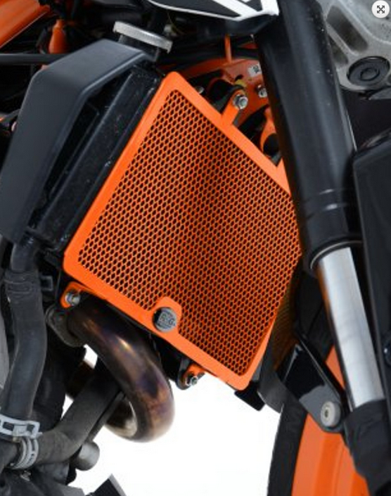 OSŁONA CHŁODNICY RG RACING DUCATI M1200/MONSTER 821/SUPERSPORT (S) 17- 20/DIAVEL 1260(S) -20 SILVER 1