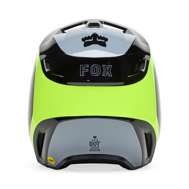 Kask motocyklowy FOX V1 Flow Black Yellow 9 324962_ZAL767679.jpg