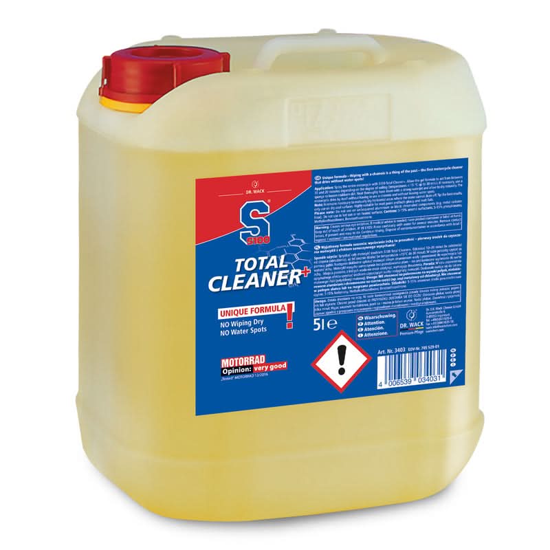ŚRODEK DO CZYSZCZENIA MOTOCYKLA S100 TOTAL CLEANER PLUS 5L 1