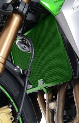 OSŁONA CHŁODNICY RG RACING KAWASAKI Z-/VERSYS 1000/NINJA 1000SX 20- GREEN 1