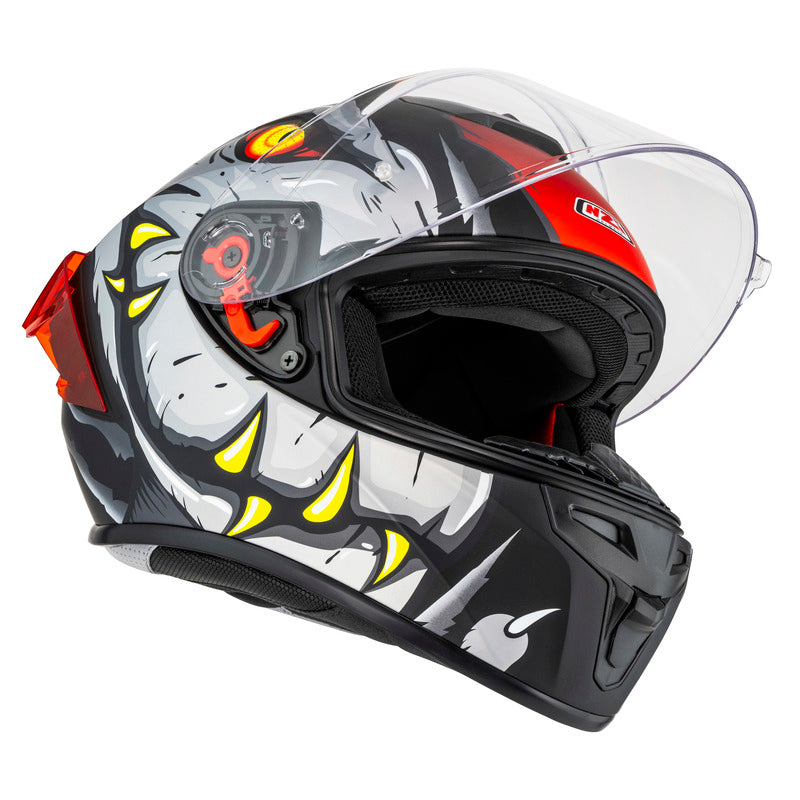 Kask Motocyklowy NZI Trendy Stream Raptor Black Grey Red S Matt 13 362702_ZAL858488.jpg
