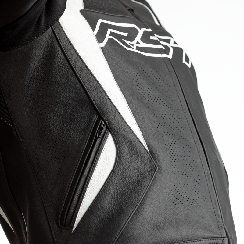 Kurtka Skórzana RST Tractech Evo IV Black/White 5 194087_ZAL333413.png
