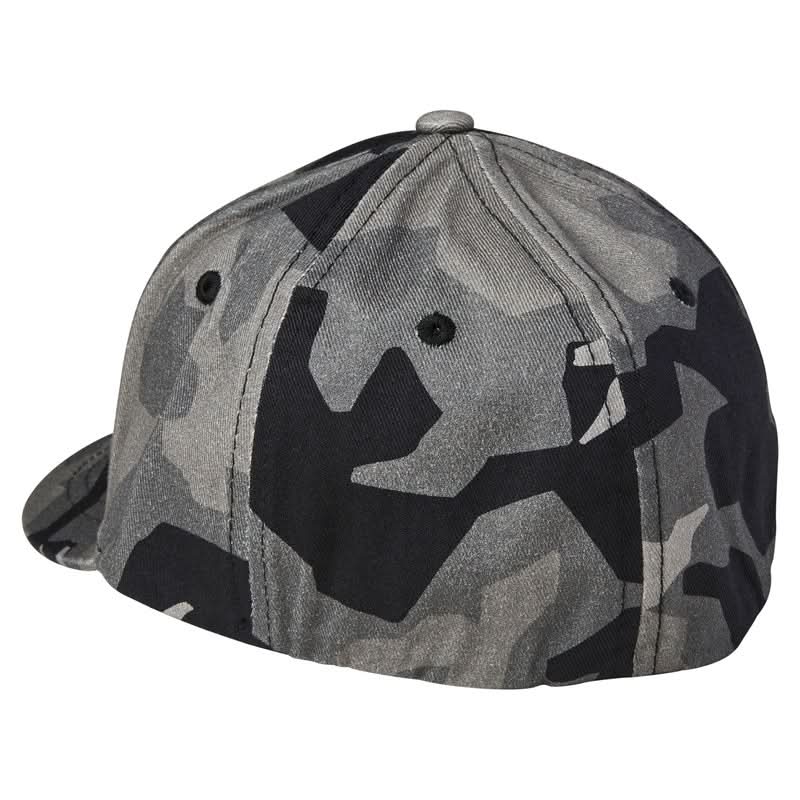 Czapka z Daszkiem Fox Junior Bnkr Flexfit Black Camo 2 231051_ZAL450499.jpg