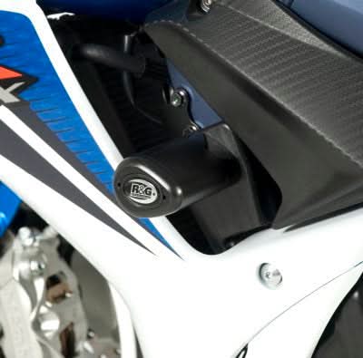 CRASHPADY AERO RG RACING SUZUKI GSXR600/750 L1- ("NON-DRILL KIT") BLACK 1