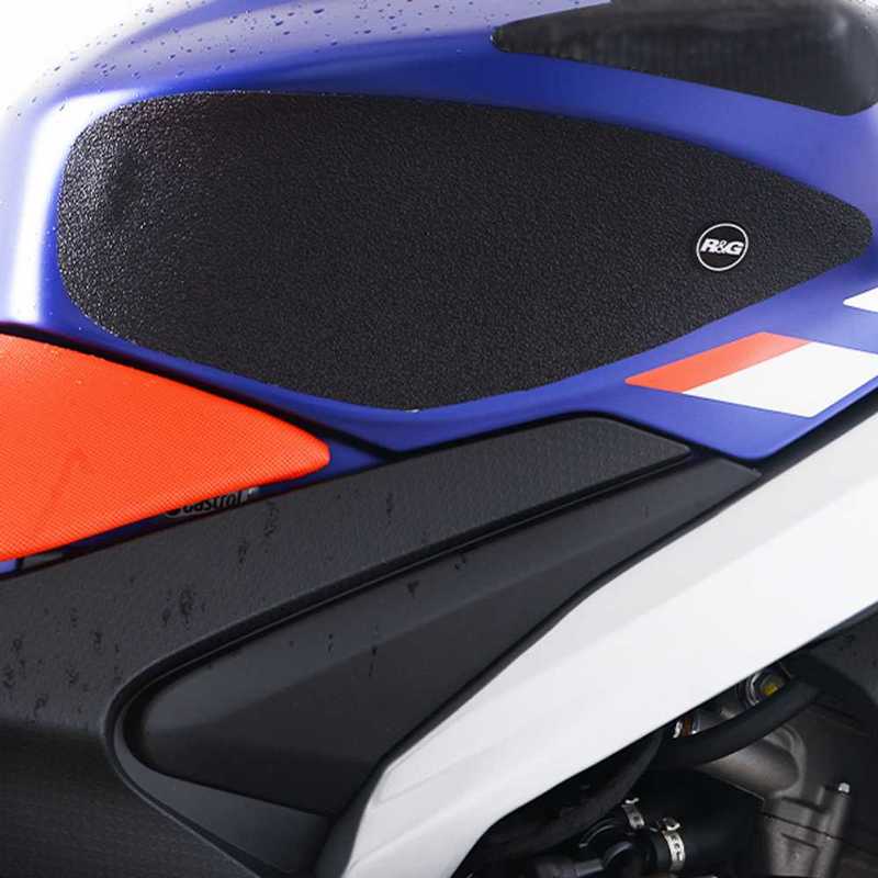 NAKLEJKA NA BAK TANKPAD ANTYPOŚLIZGOWY 2 CZĘŚCI RG RACING APRILIA RS660 21-, 660 TUONO 21- BLACK 1