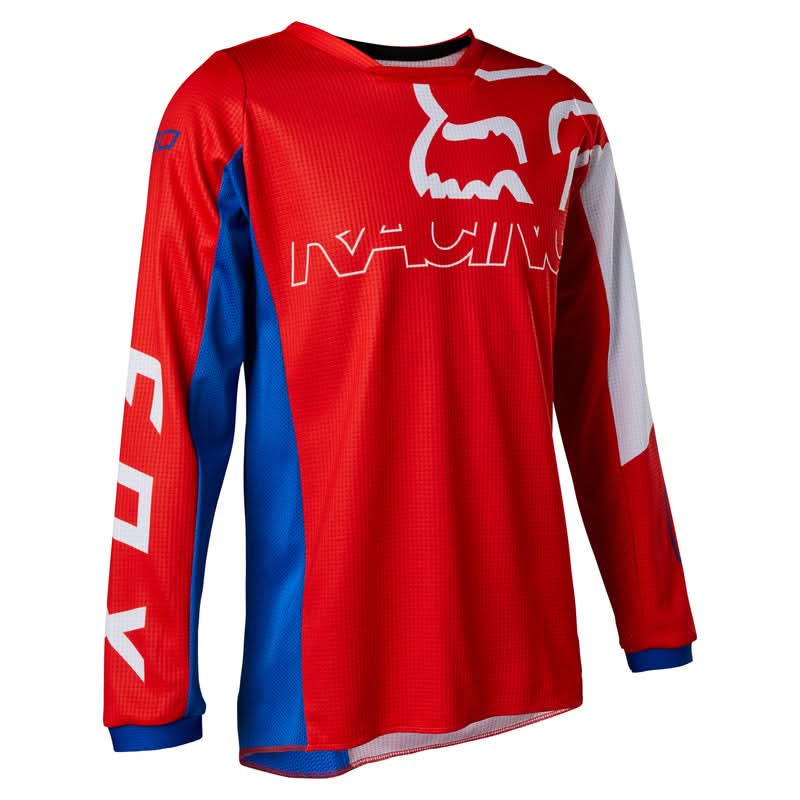 Bluza Fox Junior 180 Skew White/Red/Blue 2 220543_ZAL422070.jpg