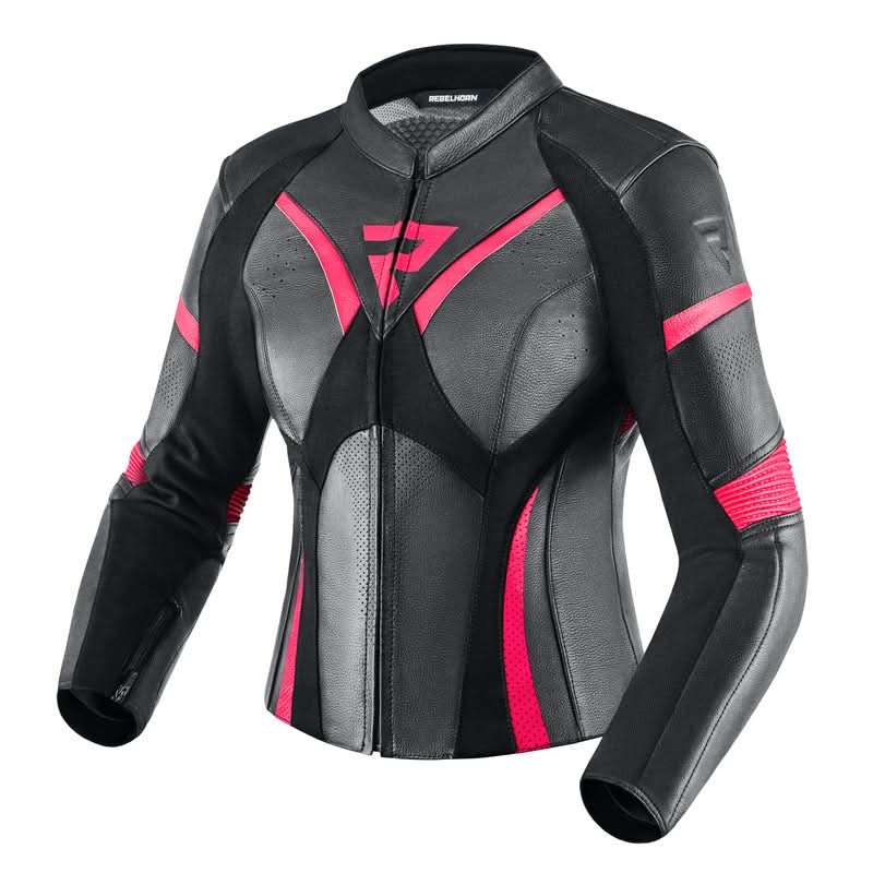 Kurtka Skórzana Rebelhorn Rebel Lady Black/Pink 1 176311_ZAL388784.jpg