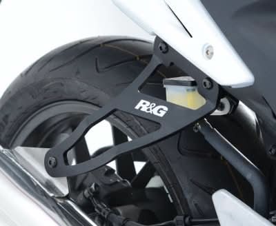 MOCOWANIE WYDECHU + ZAŚLEPKA PODNÓŻKA RG RACING HONDA CBR500R/ CB500F 13- BLACK 1