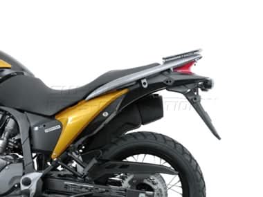 ZESTAW KUFRÓW BOCZNYCH TRAX ADV I STELAŻY SW-MOTECH HONDA XL 700 V TRANSALP (07-12) SILVER 37/37L 3