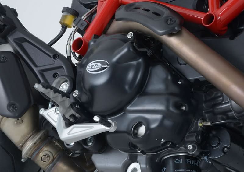 ZESTAW OSŁON SILNIKA RG RACING DUCATI HYPERMOTARD 821/HYPERSTRADA 821, (2 CZĘŚCI) BLACK 1