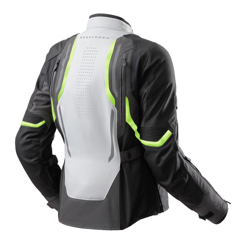 Kurtka motocyklowa tekstylna damska Rebelhorn Hiker 4 Black Grey Fluo Yellow 3 293599_ZAL707236.jpg