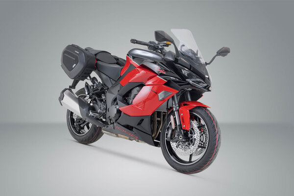 ZESTAW SAKW PRO BLAZE H I STELAŻY SW-MOTECH KAWASAKI Z 1000 SX, NINJA 1000SX,1100SX/SE BLACK 3