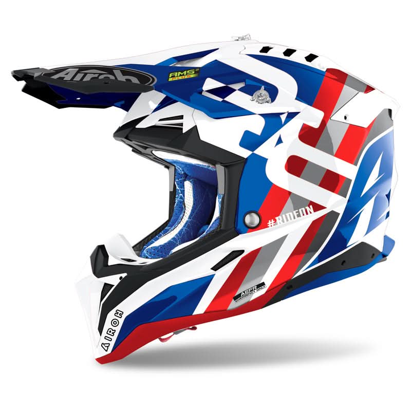 Kask Airoh Aviator 3 Rainbow Blue/Red Gloss 1 208129_ZAL399804.jpg