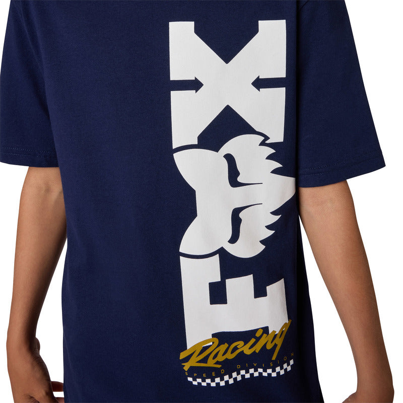 T-Shirt Junior FOX Checker Navy 5 350111_ZAL869078.jpg