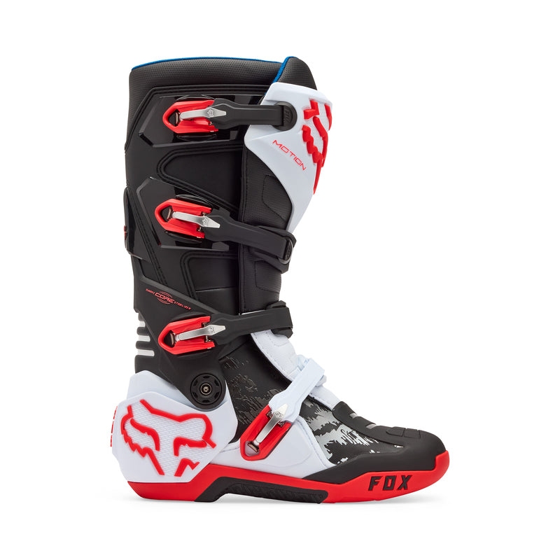 Buty motocyklowe FOX Motion White Fluo Red 5 337079_ZAL816329.jpg