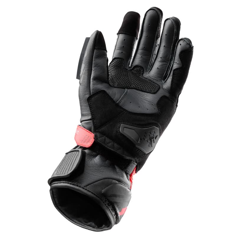 Rękawice motocyklowe Rebelhorn Viper Black Grey Fluo Red 3 323175_ZAL718159.jpg